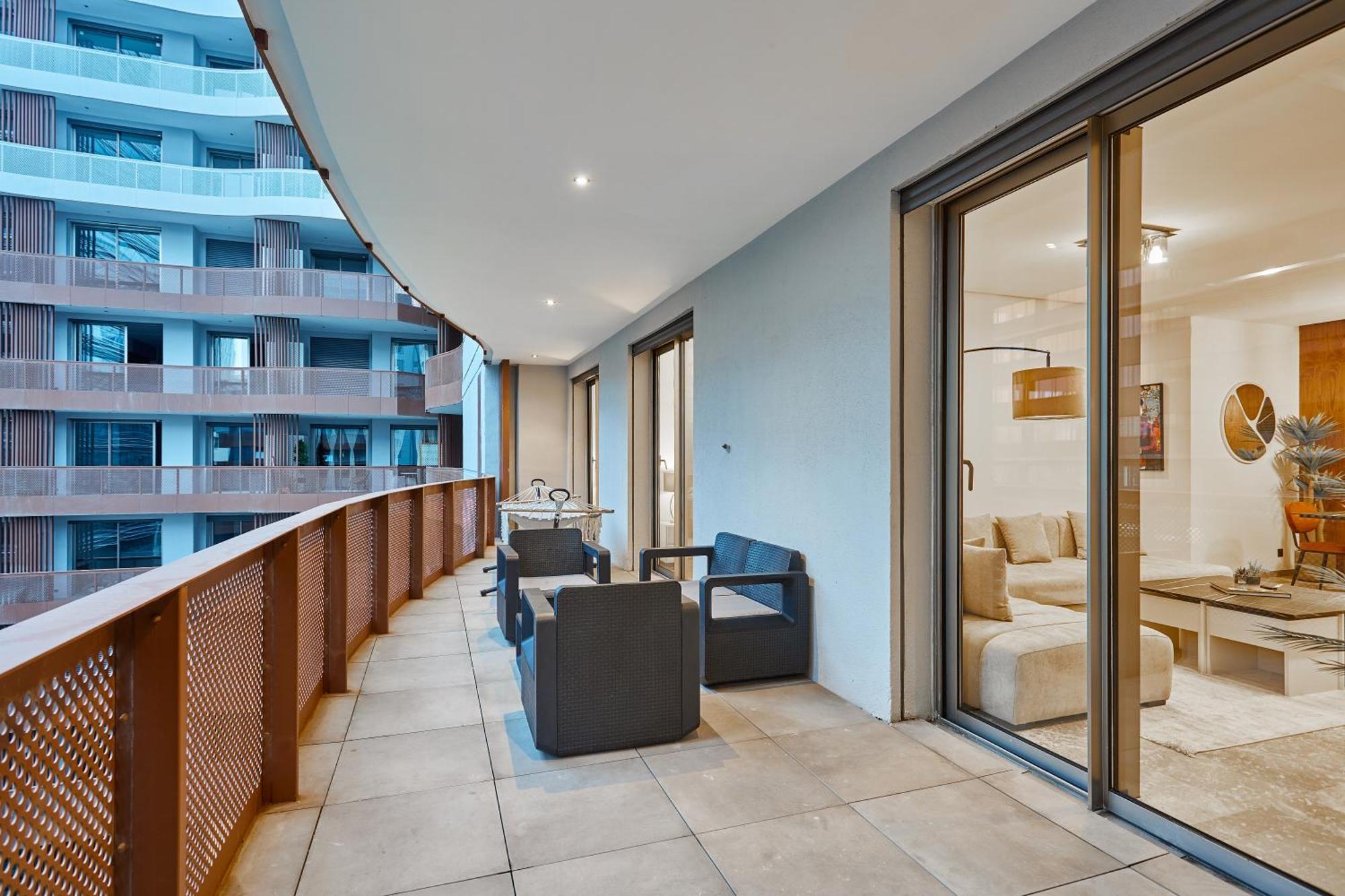 公寓 Modern Unit In Casa Finance With Free Parking 卡萨布兰卡